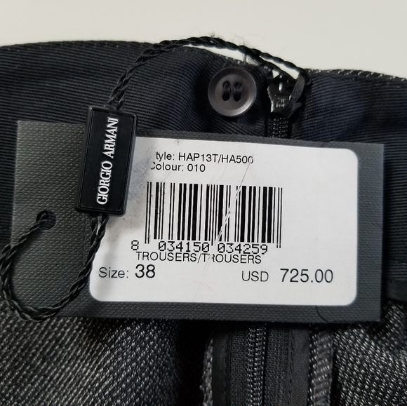 Giorgio Armani High-Rise Wide-Leg Pants - Picture 4 of 10